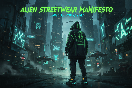 Alien streetwear manifesto - limited edition LGBTQ+ pro-equality apparel drops by Exoticool
