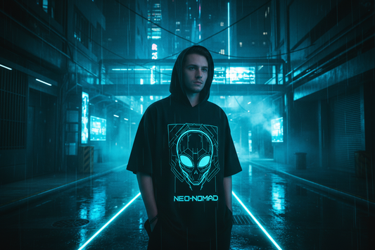 what is alien streetwear exoticool signal graphic tee neon
