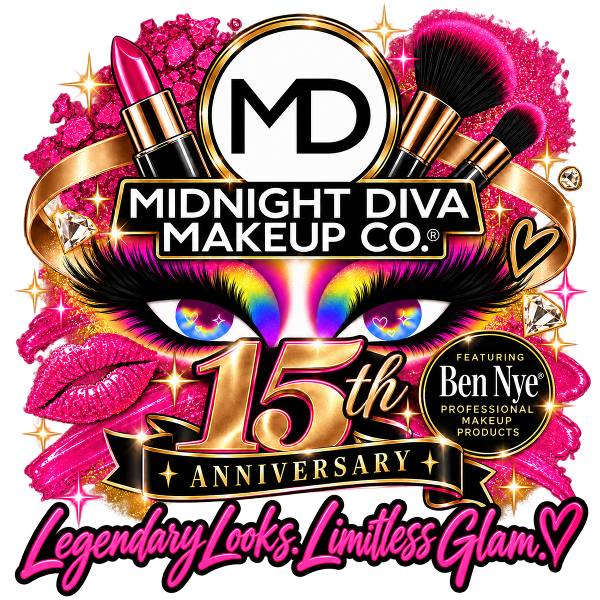 Midnight Diva Makeup × Exoticool