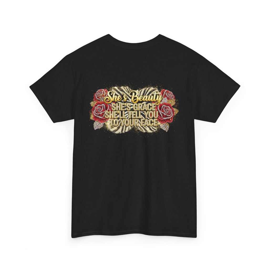 Lynette Beauty & Grace Statement Tee | Exoticool Custom Apparel
