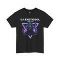 DJ Exoticool "I See You" Tee — Retro Cyberpunk Electronic Music T-Shirt Black