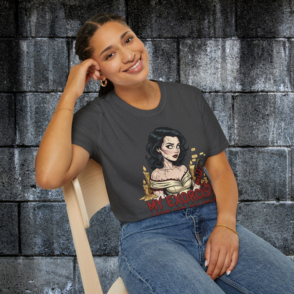 My Exorcist Left Me on Read — Halloween Graphic Tee