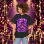 Moan A Lott Purple Spotlight Heavy Cotton Tee