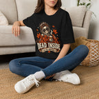 Dead Inside But Still Caffeinated — Halloween Graphic Tee