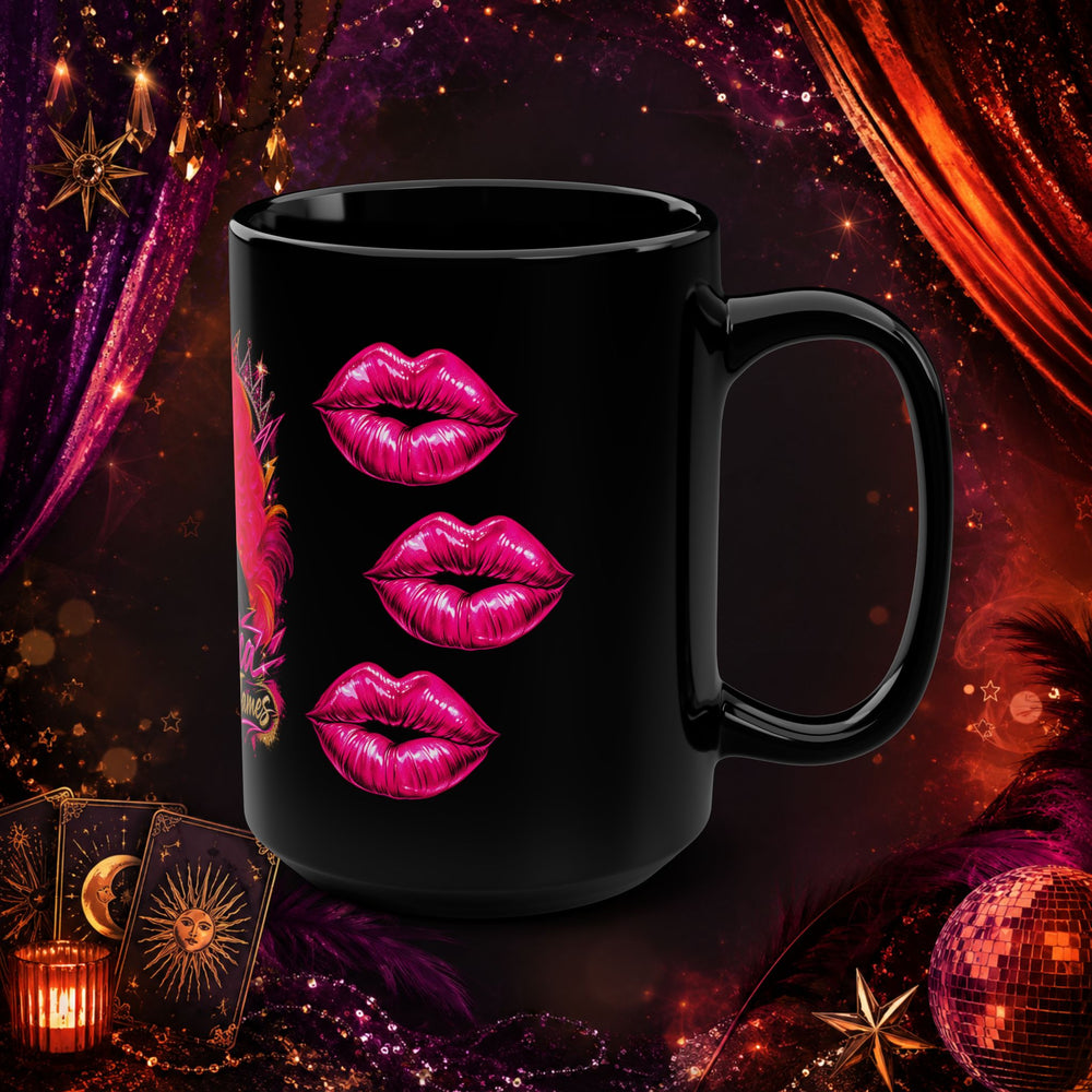 Jessica St. James Diva Energy 15oz Black Mug