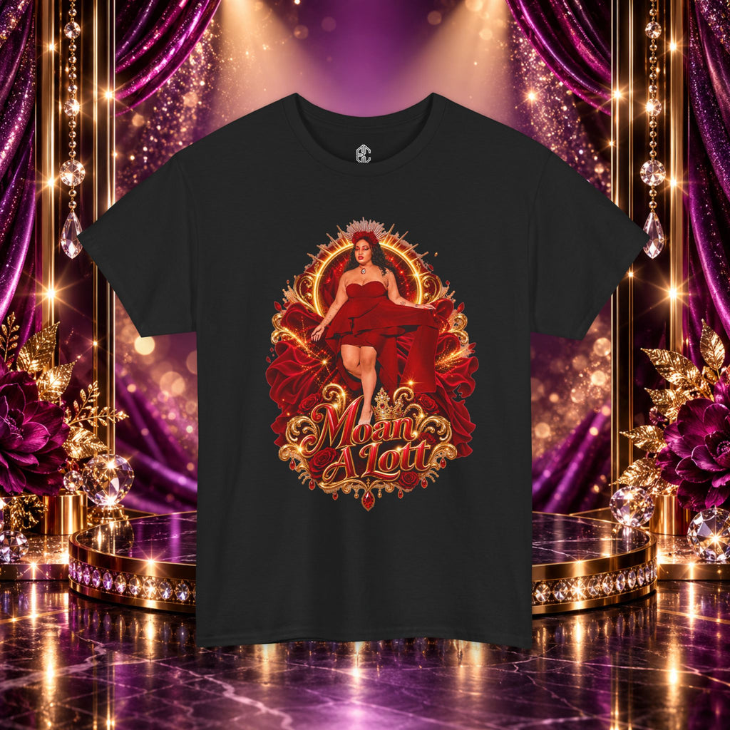 Moan A Lott Crimson Royalty Heavy Cotton Tee