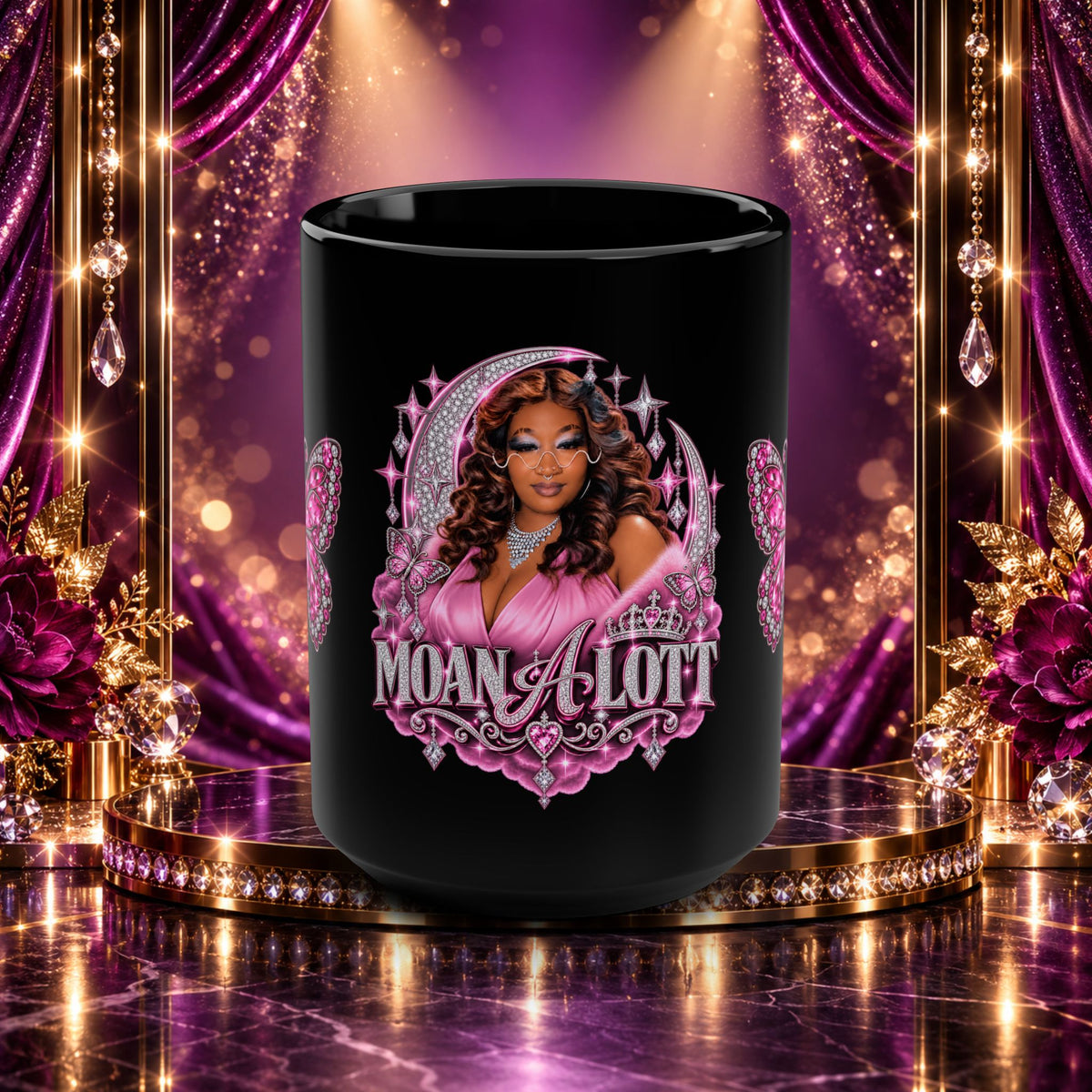 Moan A Lott Celestial Glam 15oz Mug