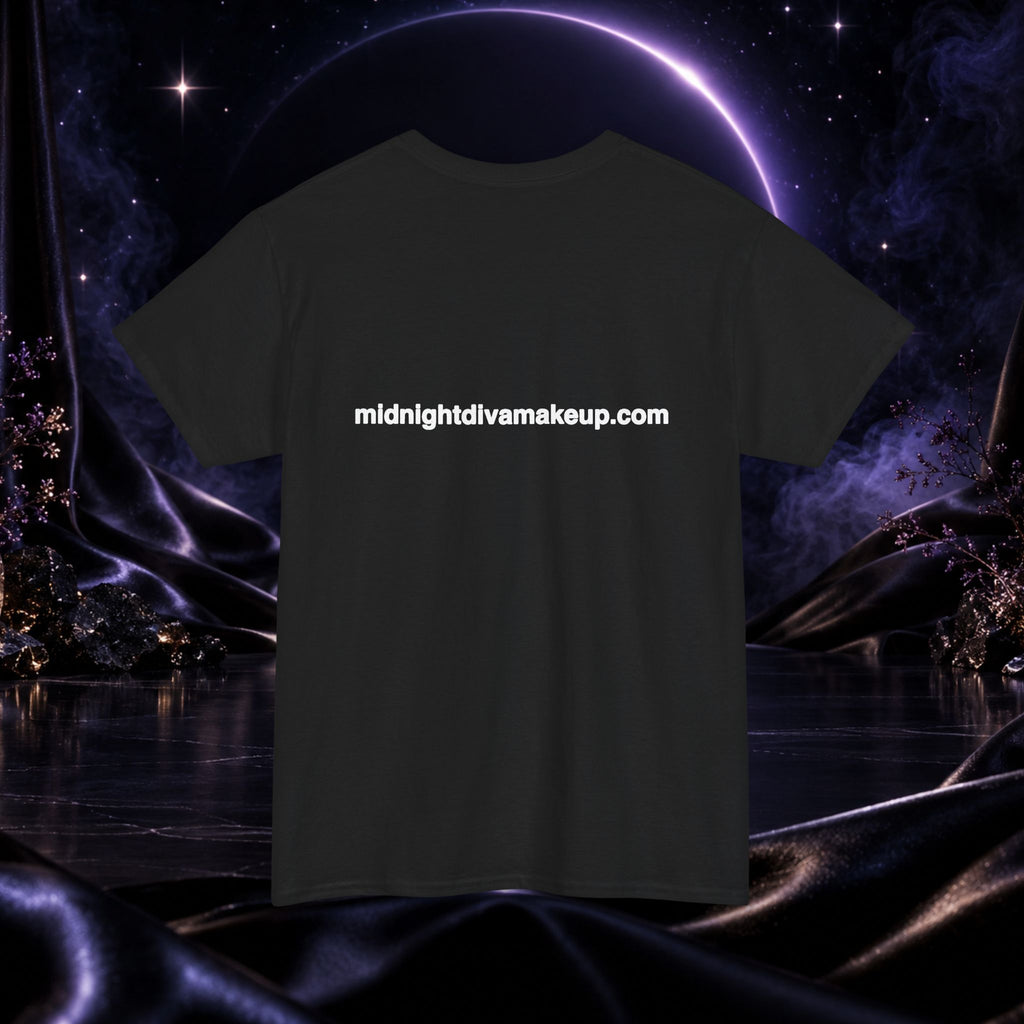 Midnight Diva Makeup Co. Logo Tee