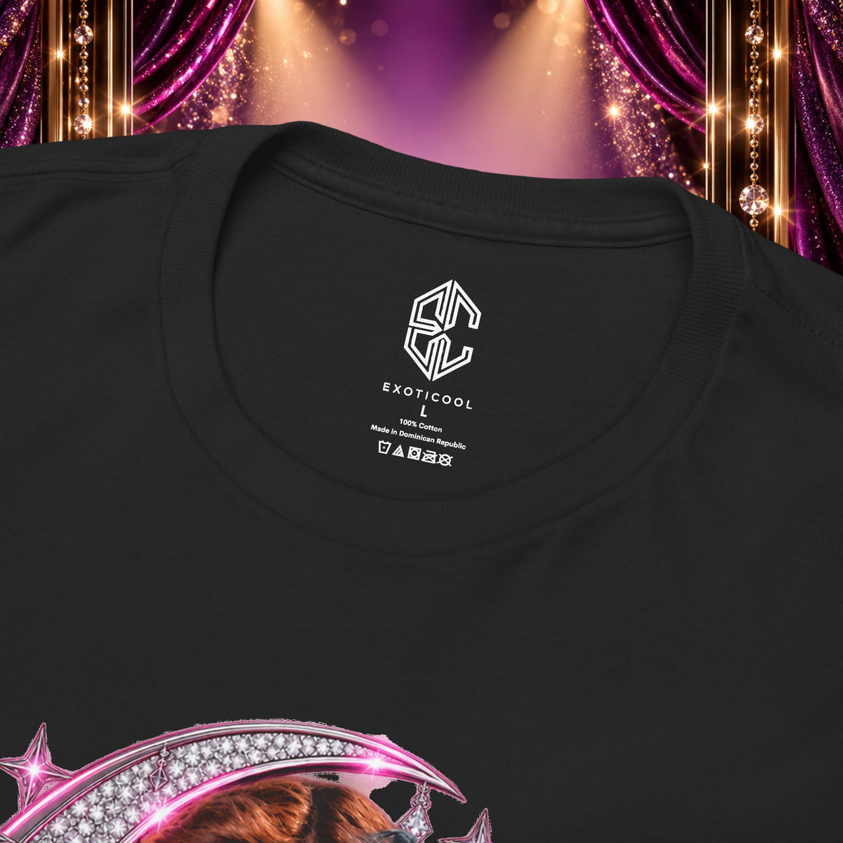 Moan A Lott Celestial Glam Heavy Cotton Tee