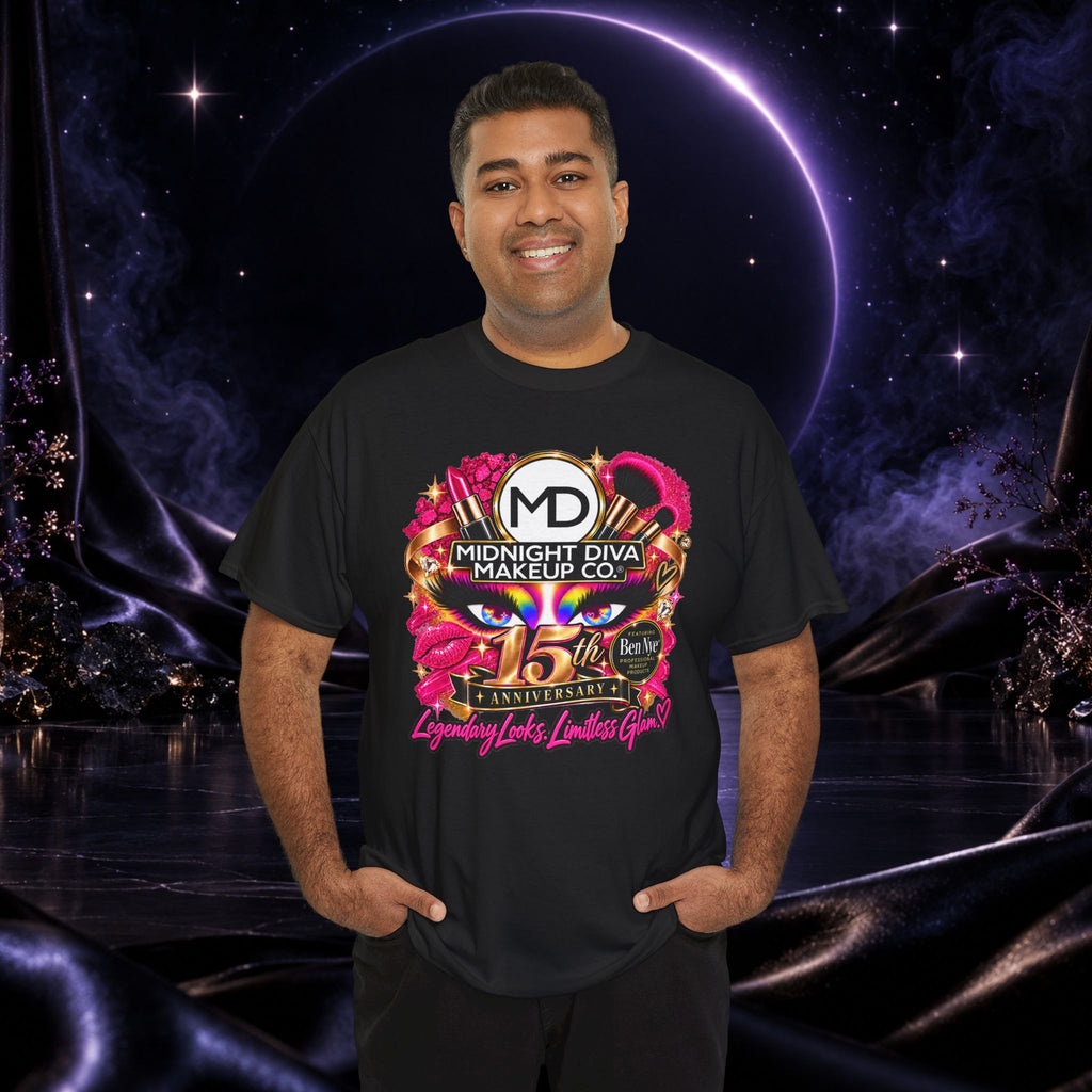 Midnight Diva Makeup Co. 15th Anniversary Graphic Tee