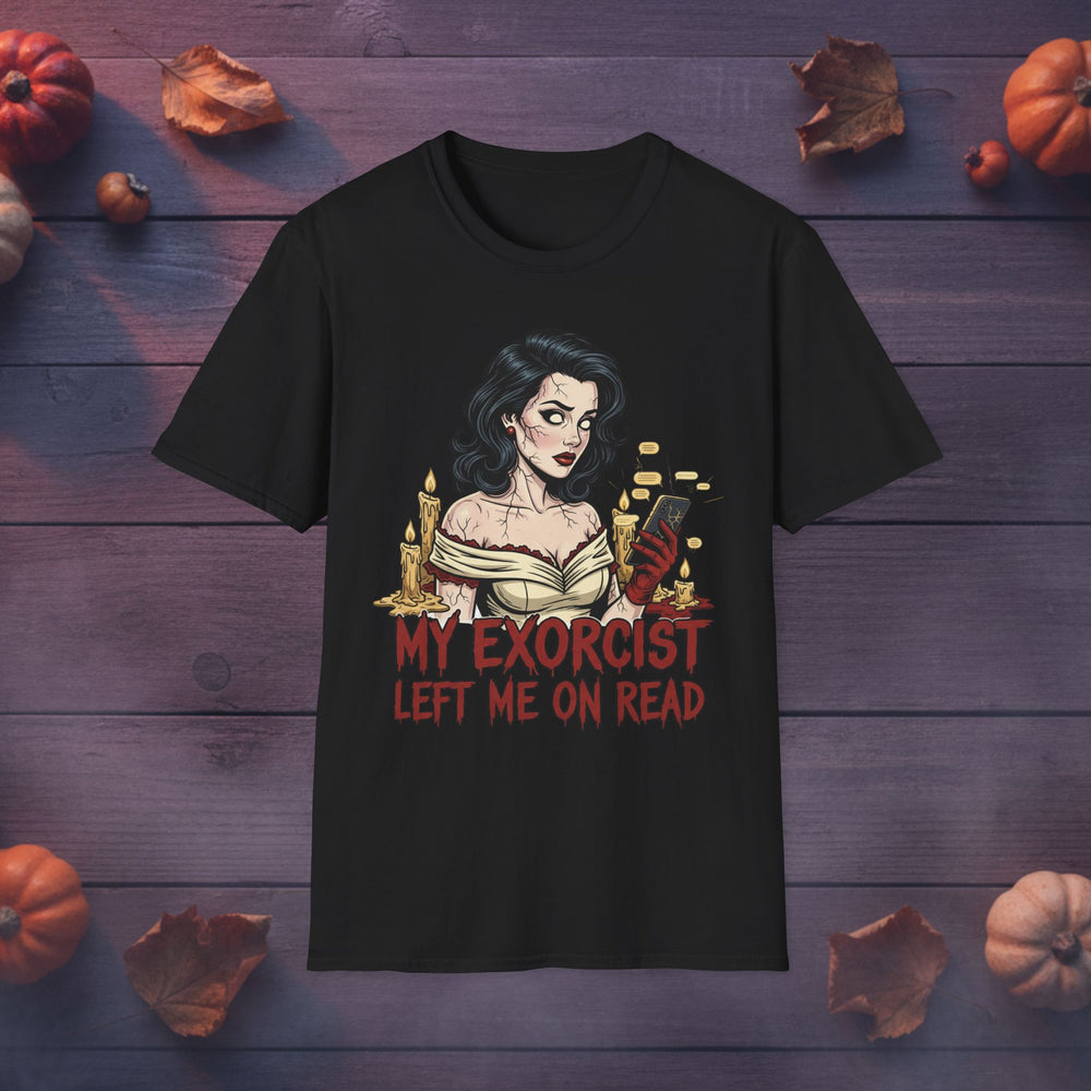 My Exorcist Left Me on Read — Halloween Graphic Tee