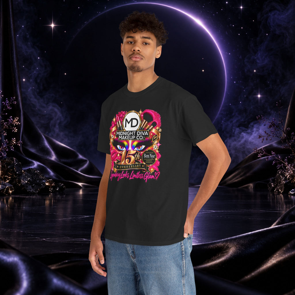 Midnight Diva Makeup Co. 15th Anniversary Graphic Tee