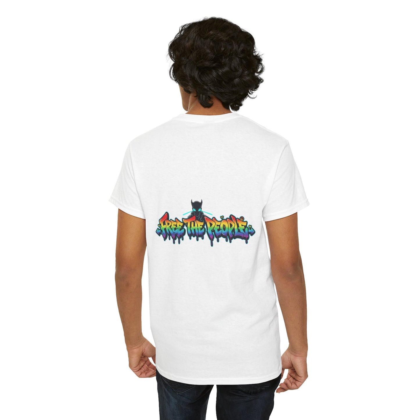 Graffiti Alien T-Shirt — "DJExoticool Takeover" Album Merch (Free The People)