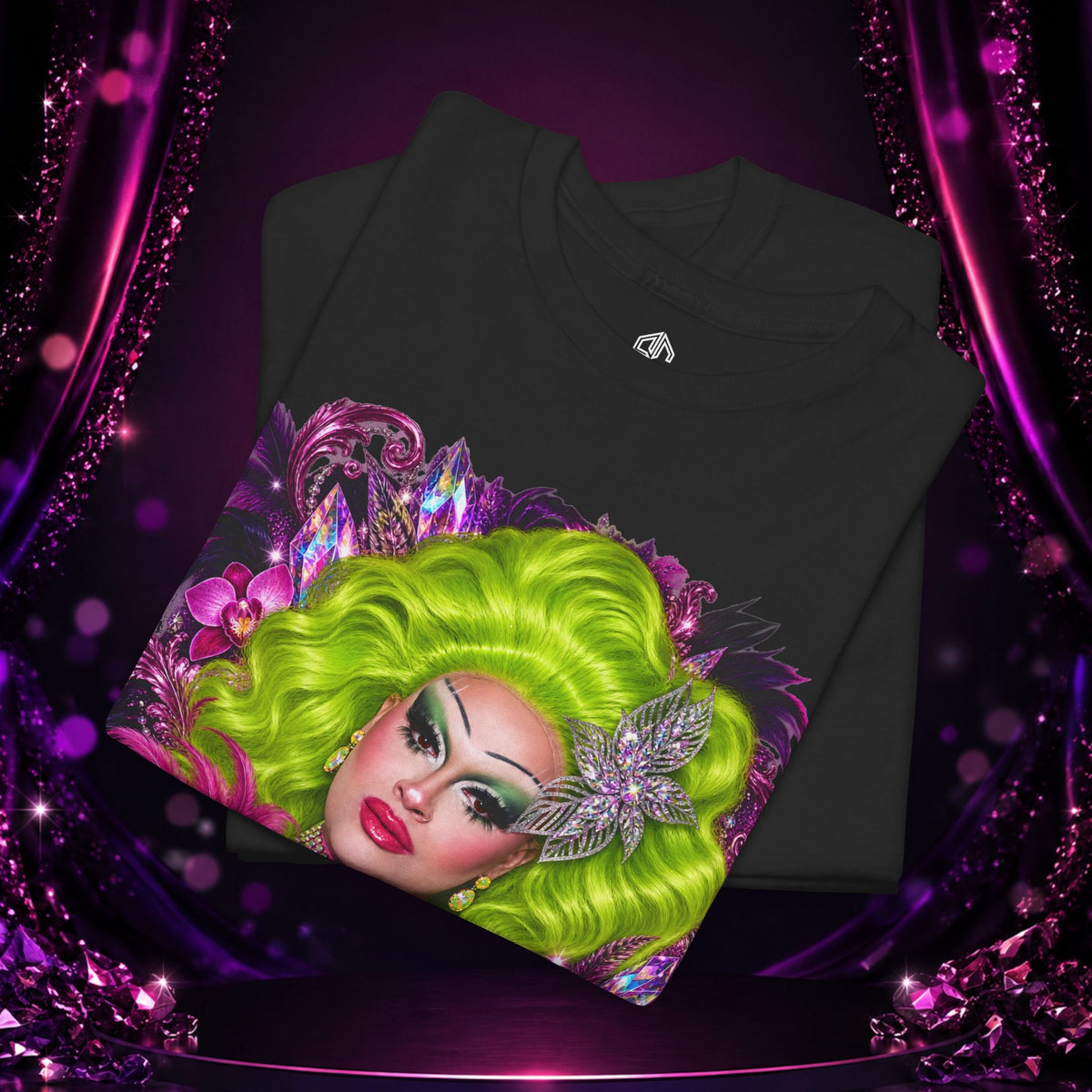 Deseraè Stephens Janaè — Neon Majesty Portrait Tee