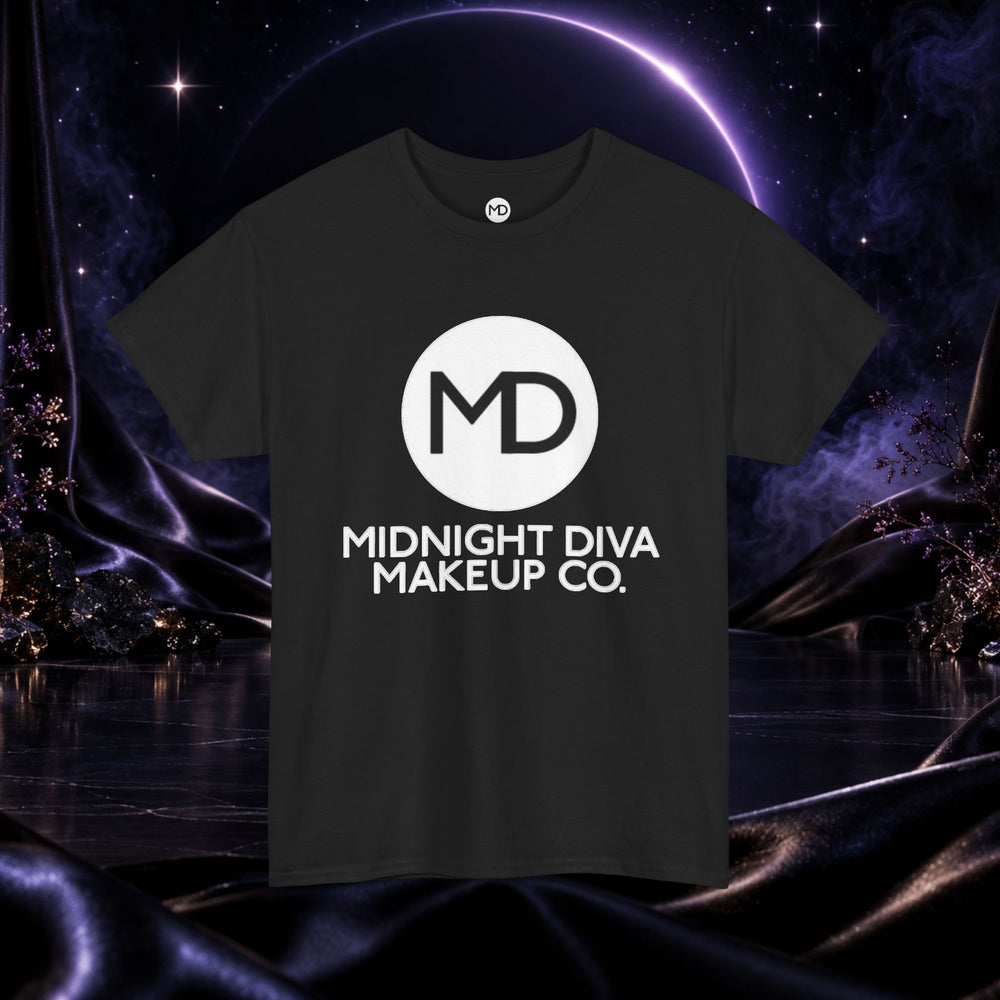 Midnight Diva Makeup Co. Logo Tee