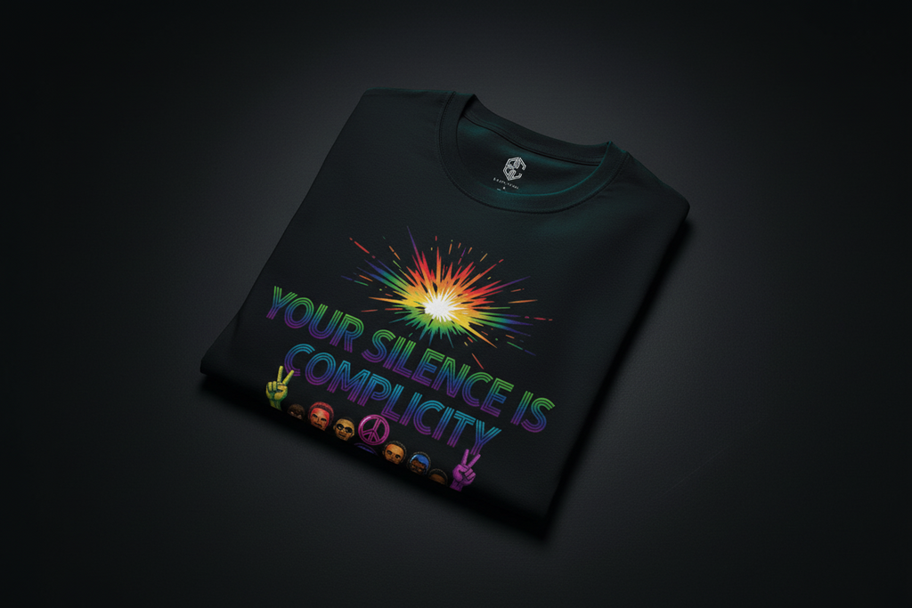 Your Silence Is Complicity — LGBTQ+ Activist Tee