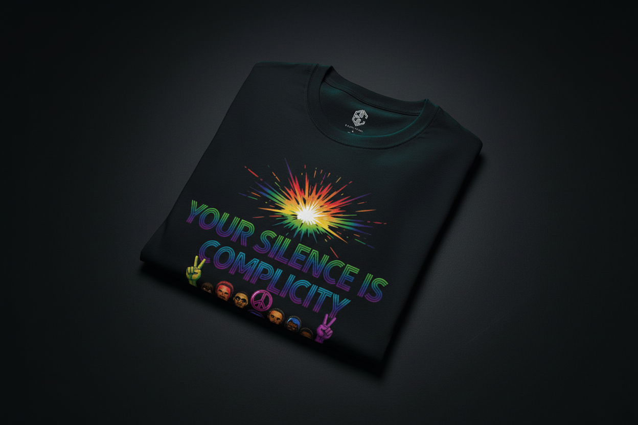 Your Silence Is Complicity — LGBTQ+ Activist Tee