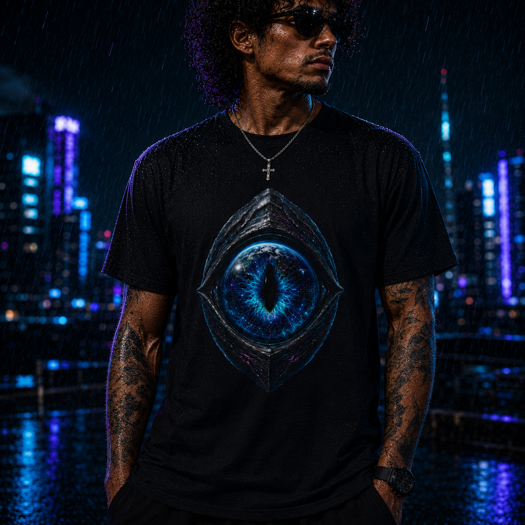 Earth Has No Borders — Alien Eye Graphic Tee