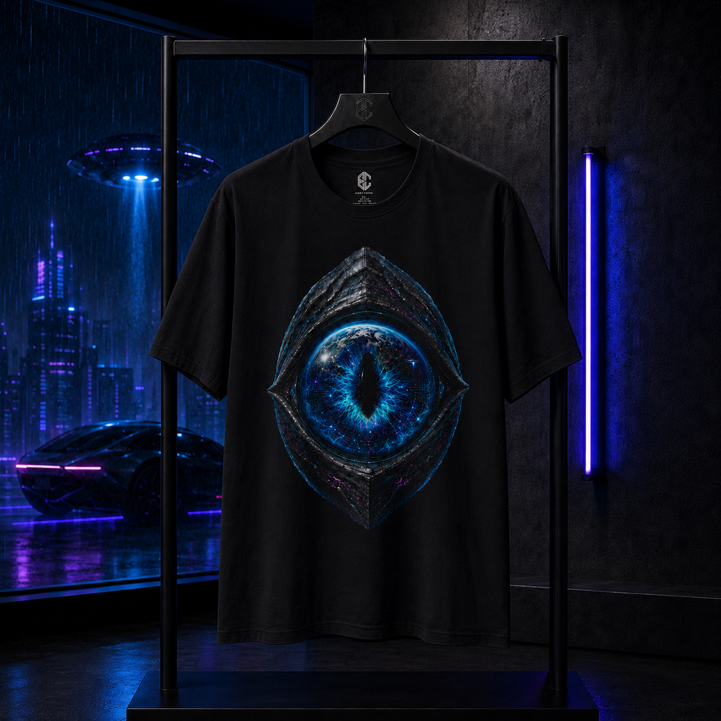 Earth Has No Borders — Alien Eye Graphic Tee