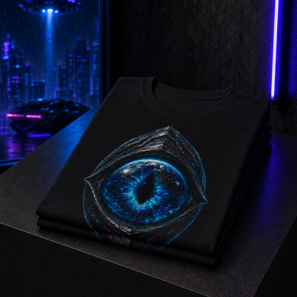 Earth Has No Borders — Alien Eye Graphic Tee