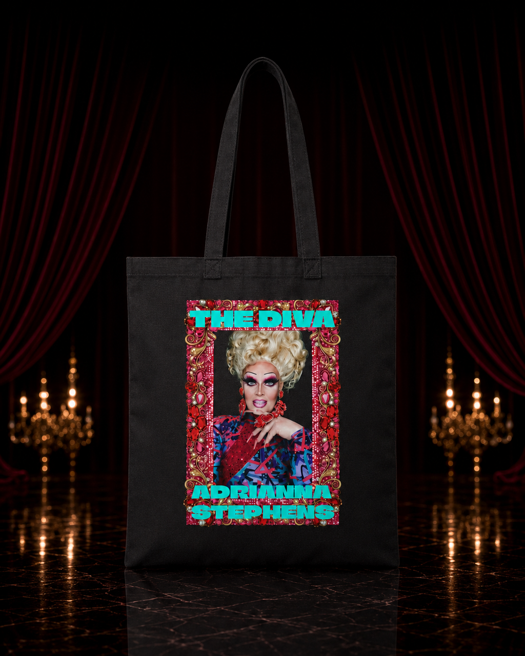 Adrianna Stephens — The Diva Two-Sided Tote Bag
