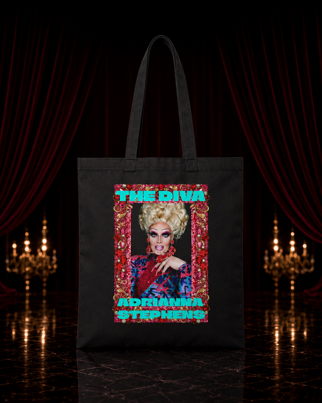 Adrianna Stephens — The Diva Two-Sided Tote Bag