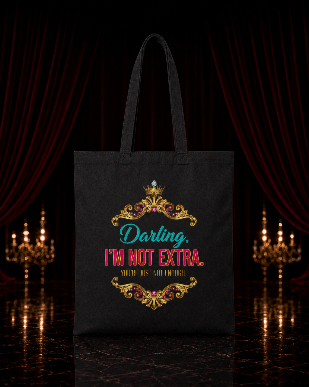 Adrianna Stephens — The Diva Two-Sided Tote Bag