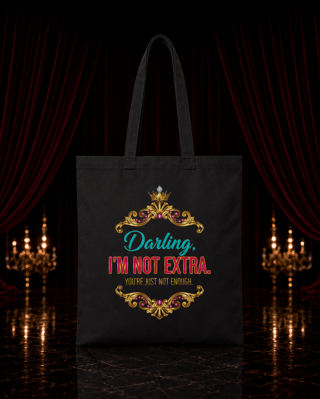 Adrianna Stephens — The Diva Two-Sided Tote Bag