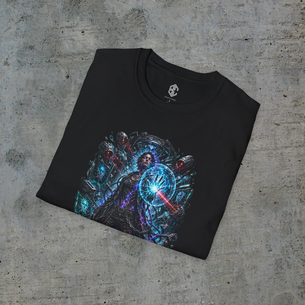 Consent Is the Firewall — Cyberpunk Bodily Autonomy Graphic Tee