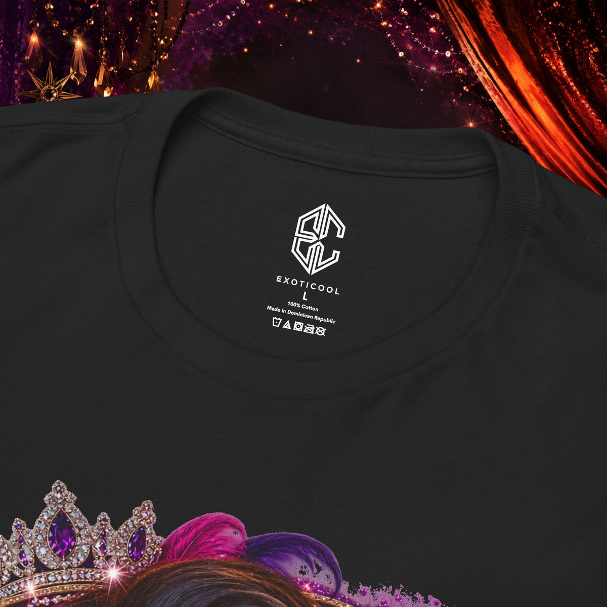 Jessica St. James Purple Reign Cotton Tee