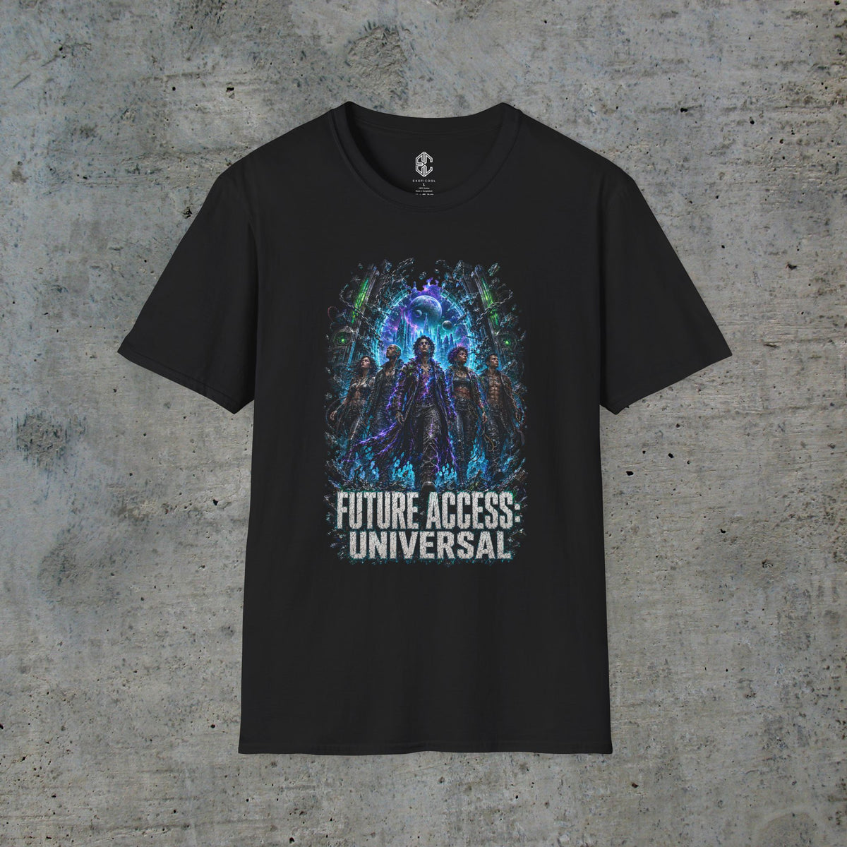 Future Access: Universal — Inclusive Futuristic Graphic Tee