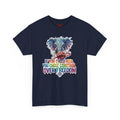Elephant Freedom Tee — "If You Chose Red, You Chose Control Over Freedom" Graphic T-Shirt Navy