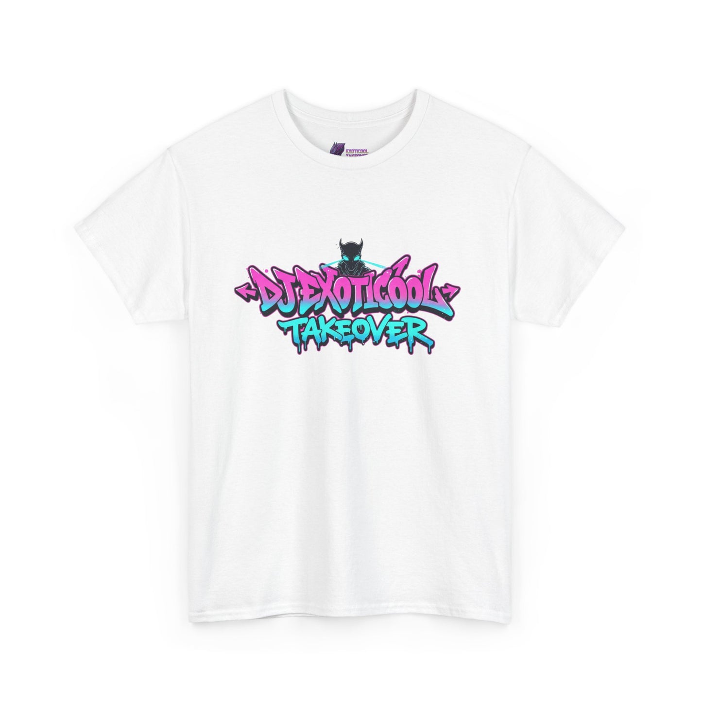 Graffiti Alien T-Shirt — "DJExoticool Takeover" Album Merch (Free The People)