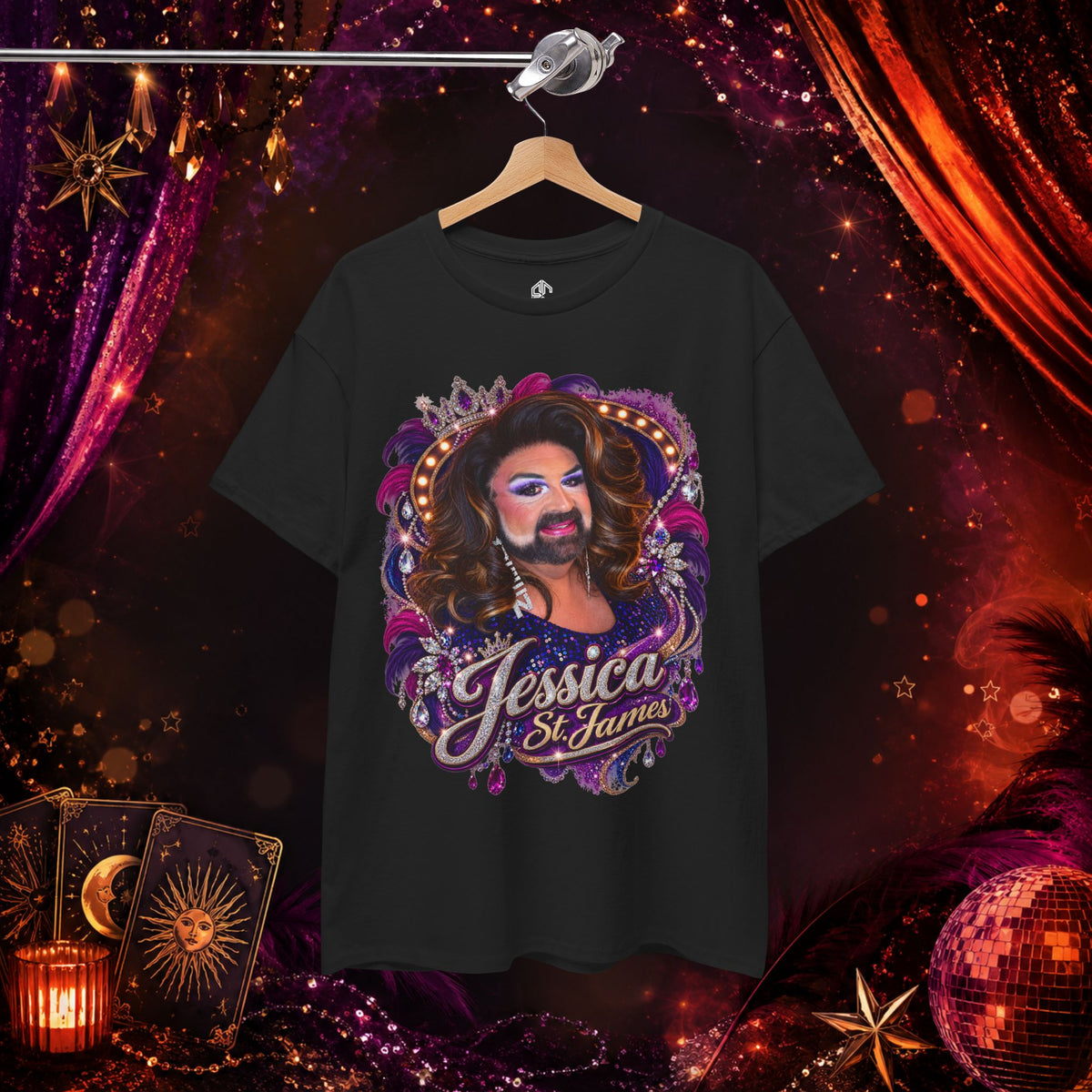 Jessica St. James Purple Reign Cotton Tee