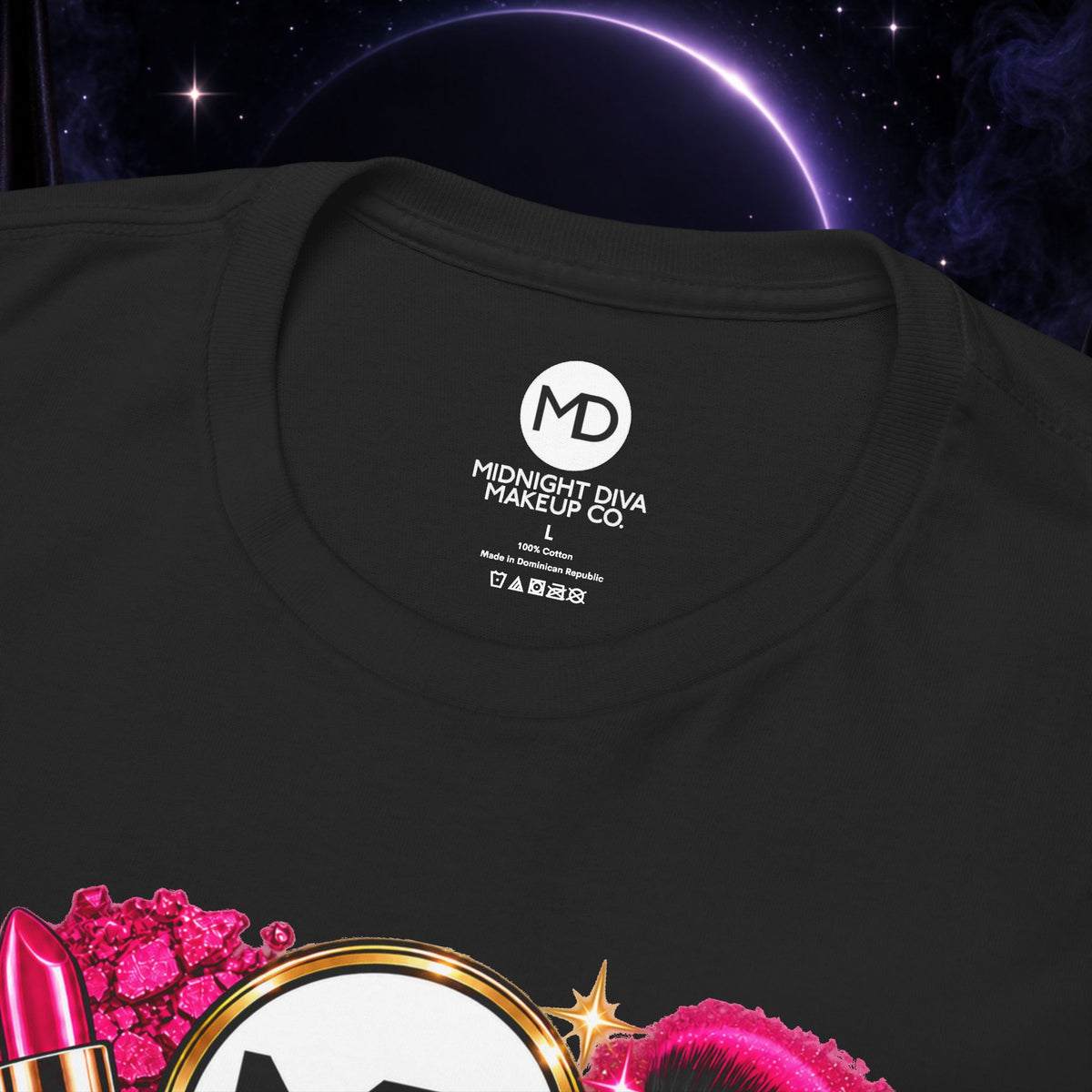 Midnight Diva Makeup Co. 15th Anniversary Graphic Tee