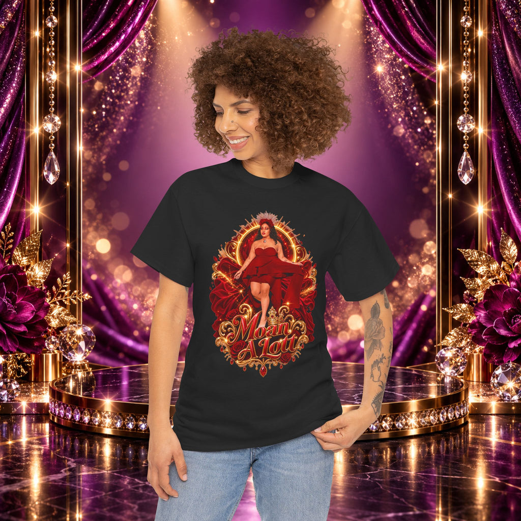 Moan A Lott Crimson Royalty Heavy Cotton Tee