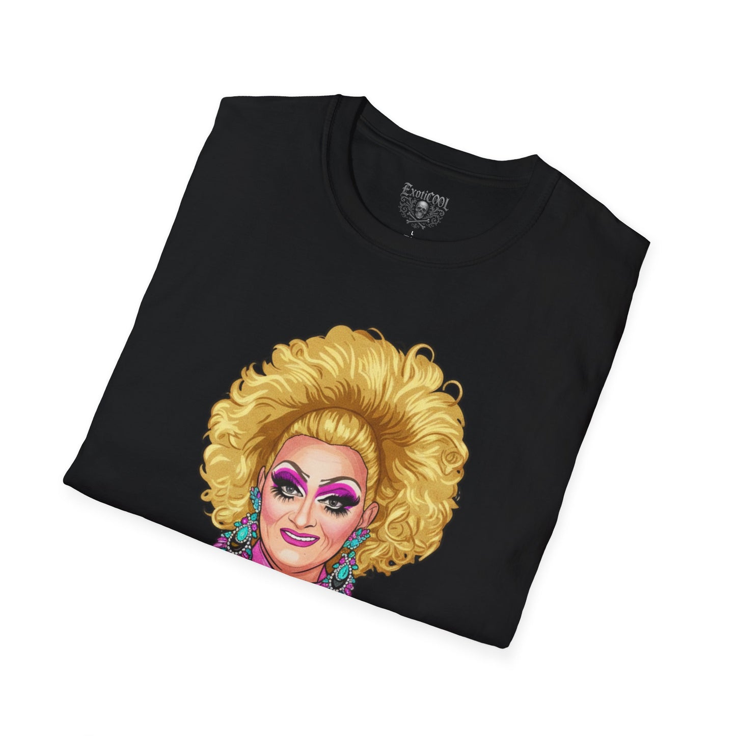 Sheridan Steele Queen Portrait T-Shirt — 'the one and only queen' Drag Pride Tee