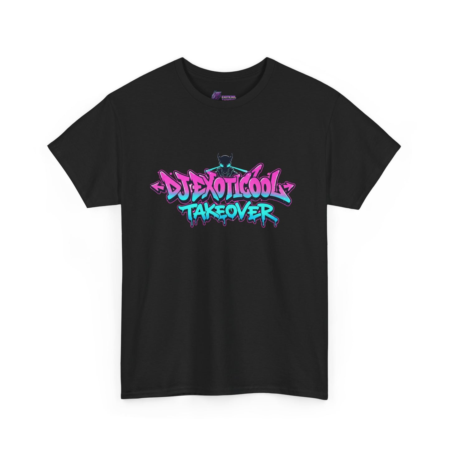Graffiti Alien T-Shirt — "DJExoticool Takeover" Album Merch (Free The People)