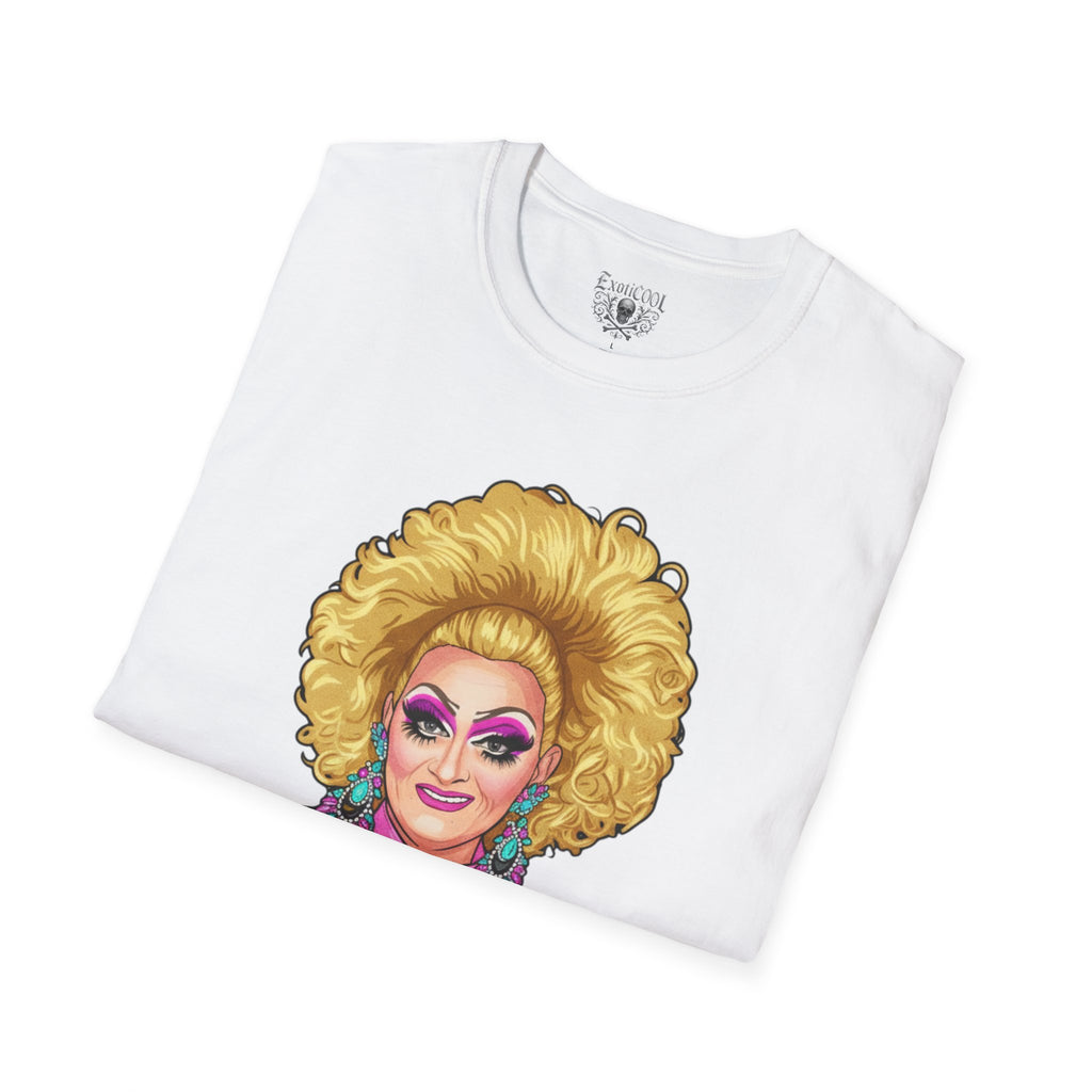 Sheridan Steele Queen Portrait T-Shirt — 'the one and only queen' Drag Pride Tee