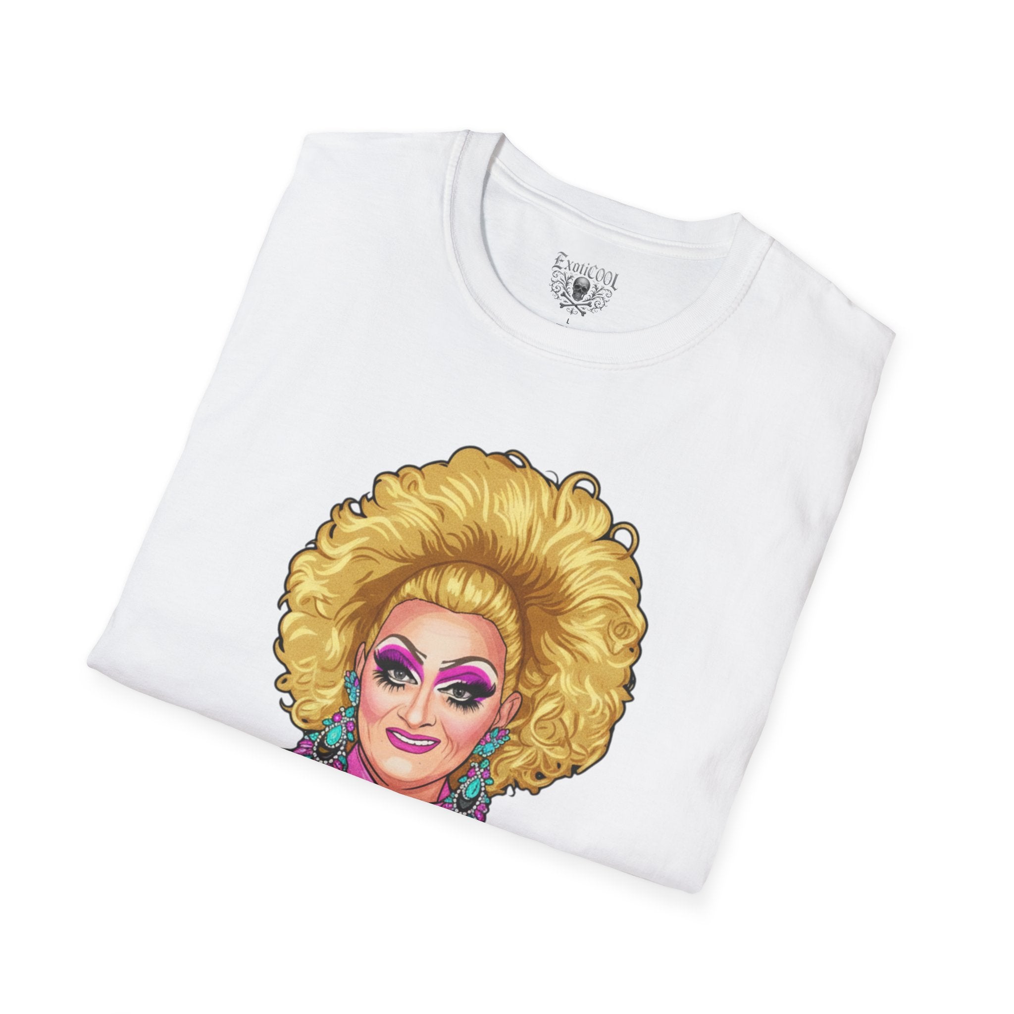 Sheridan Steele Queen Portrait T-Shirt — 'the one and only queen' Drag Pride Tee