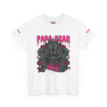 Papa Bear Personalized Tee — Dark Retro Bear "Mike" Graphic White
