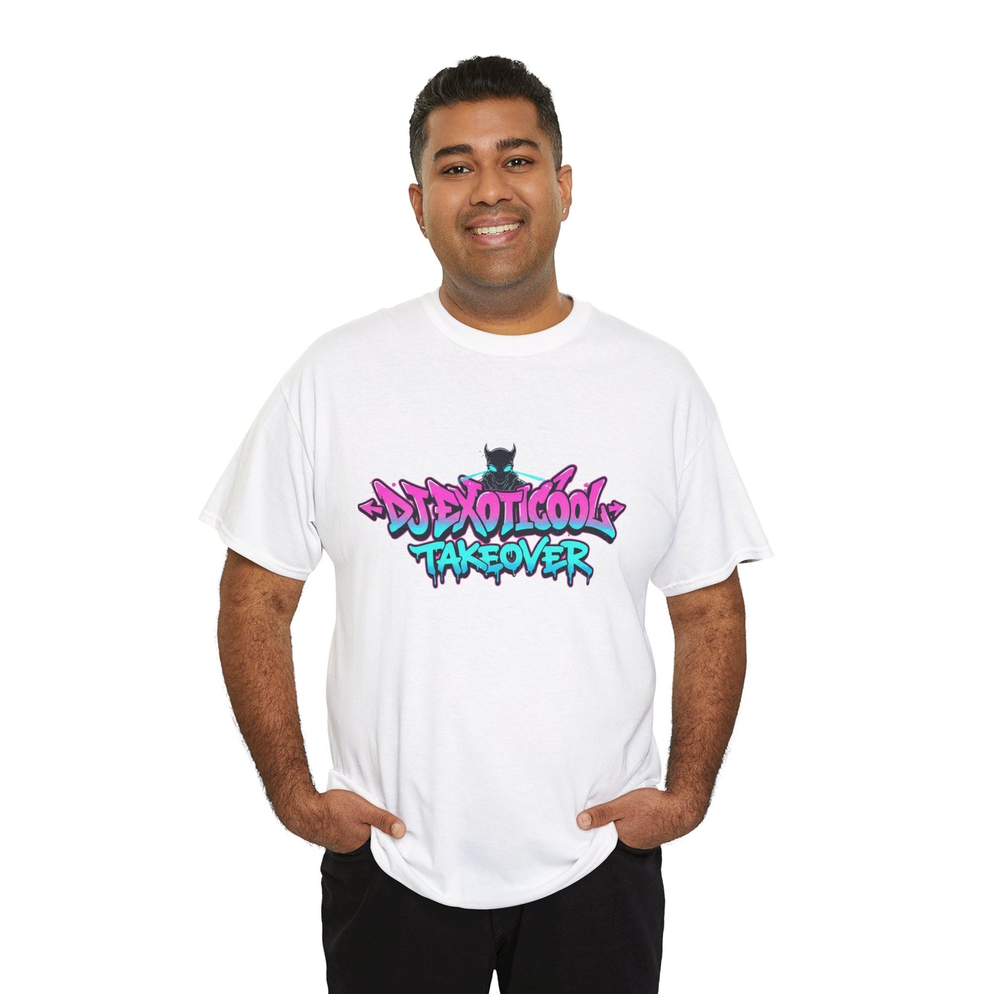 Graffiti Alien T-Shirt — "DJExoticool Takeover" Album Merch (Free The People)