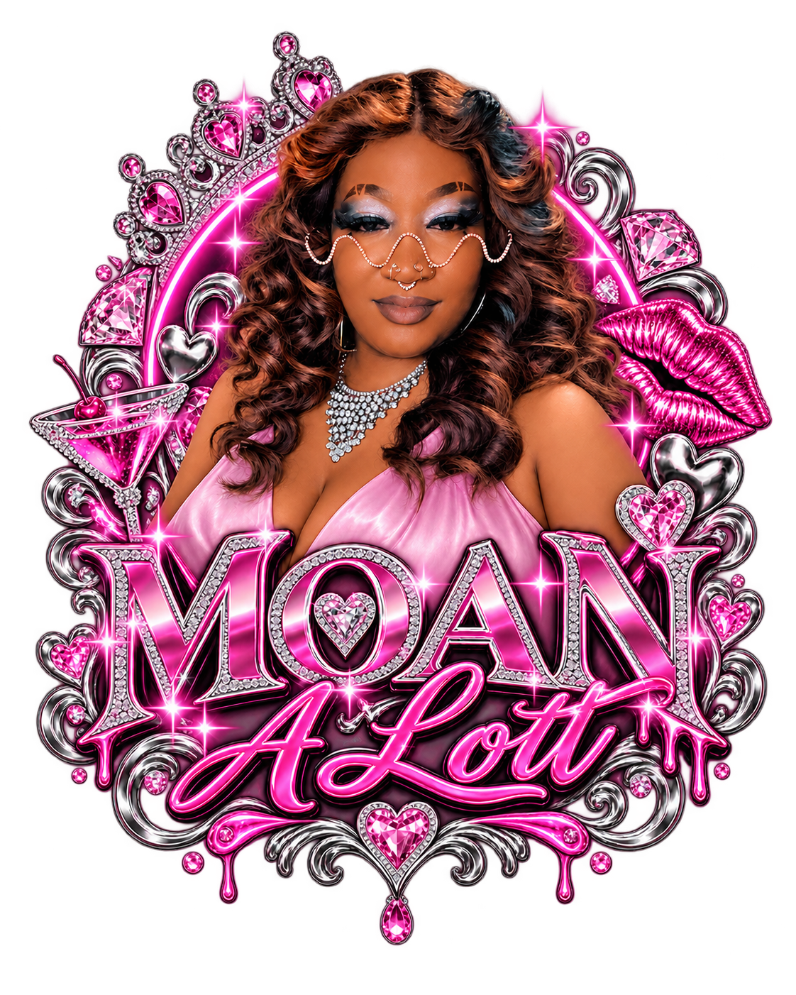 Moan A Lott drag performer and Miss Ozark Pride 2025