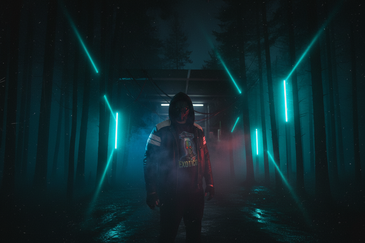 Exoticool independent streetwear editorial photograph