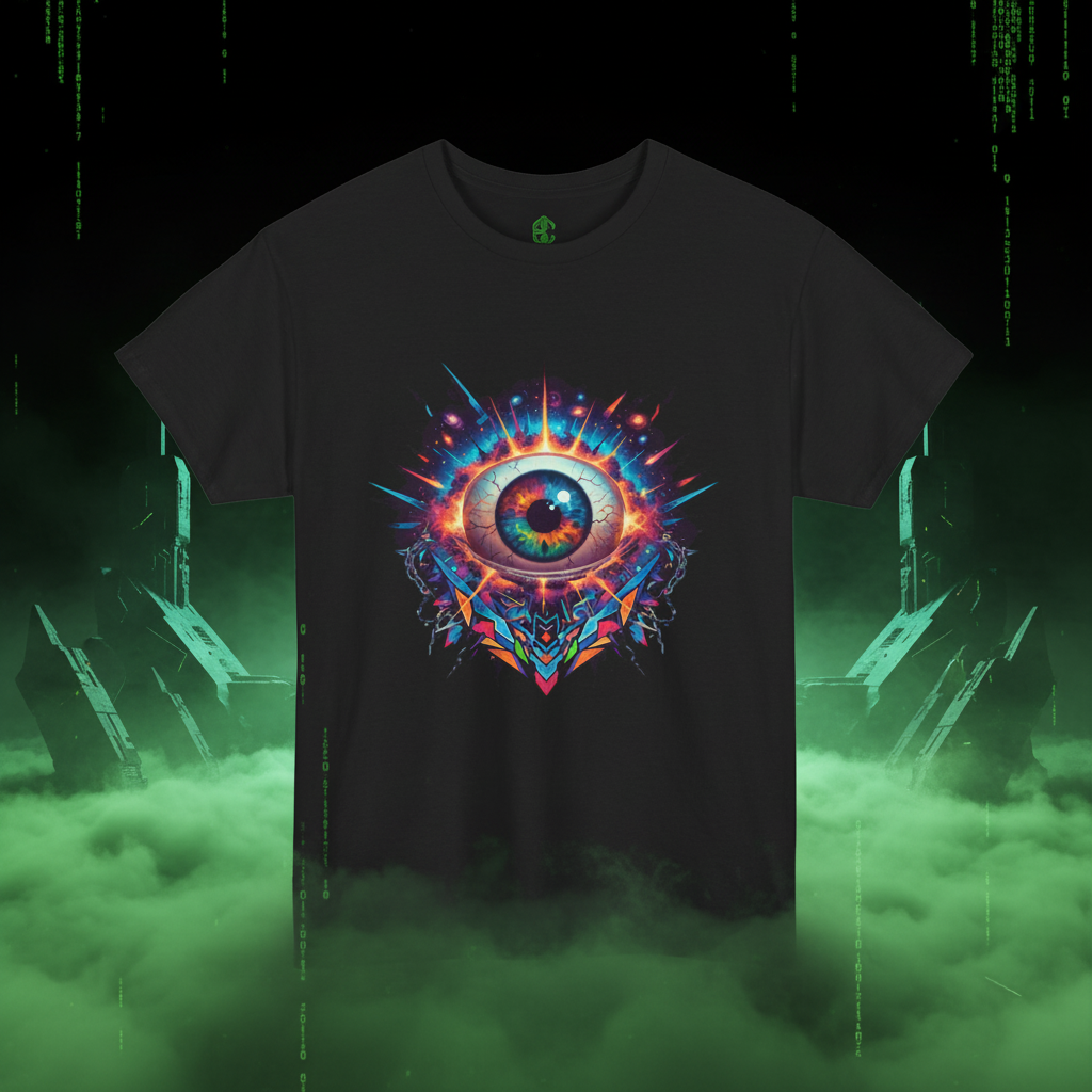 Alien Eye Cosmic Vision Tee | We Are All Aliens | Exoticool