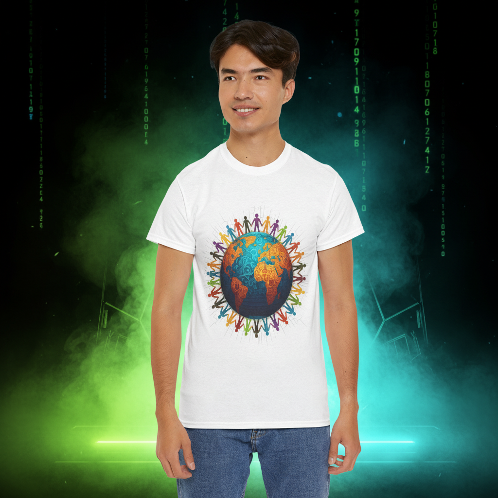 No One Is Illegal On Stolen Land Tee | Earth Unity Graphic | Exoticool