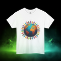No One Is Illegal On Stolen Land Tee | Earth Unity Graphic | Exoticool