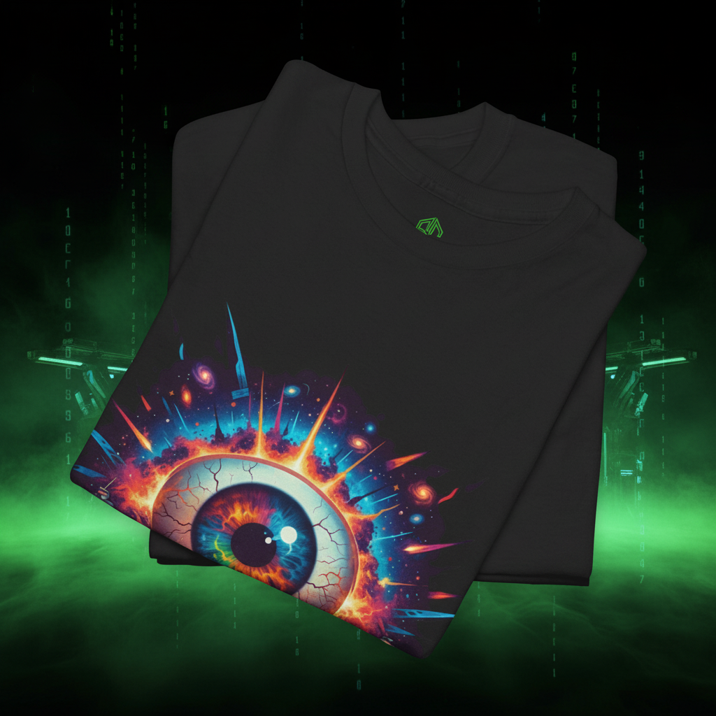 Alien Eye Cosmic Vision Tee | We Are All Aliens | Exoticool
