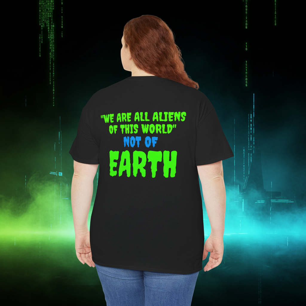 Alien Eye Cosmic Vision Tee | We Are All Aliens | Exoticool