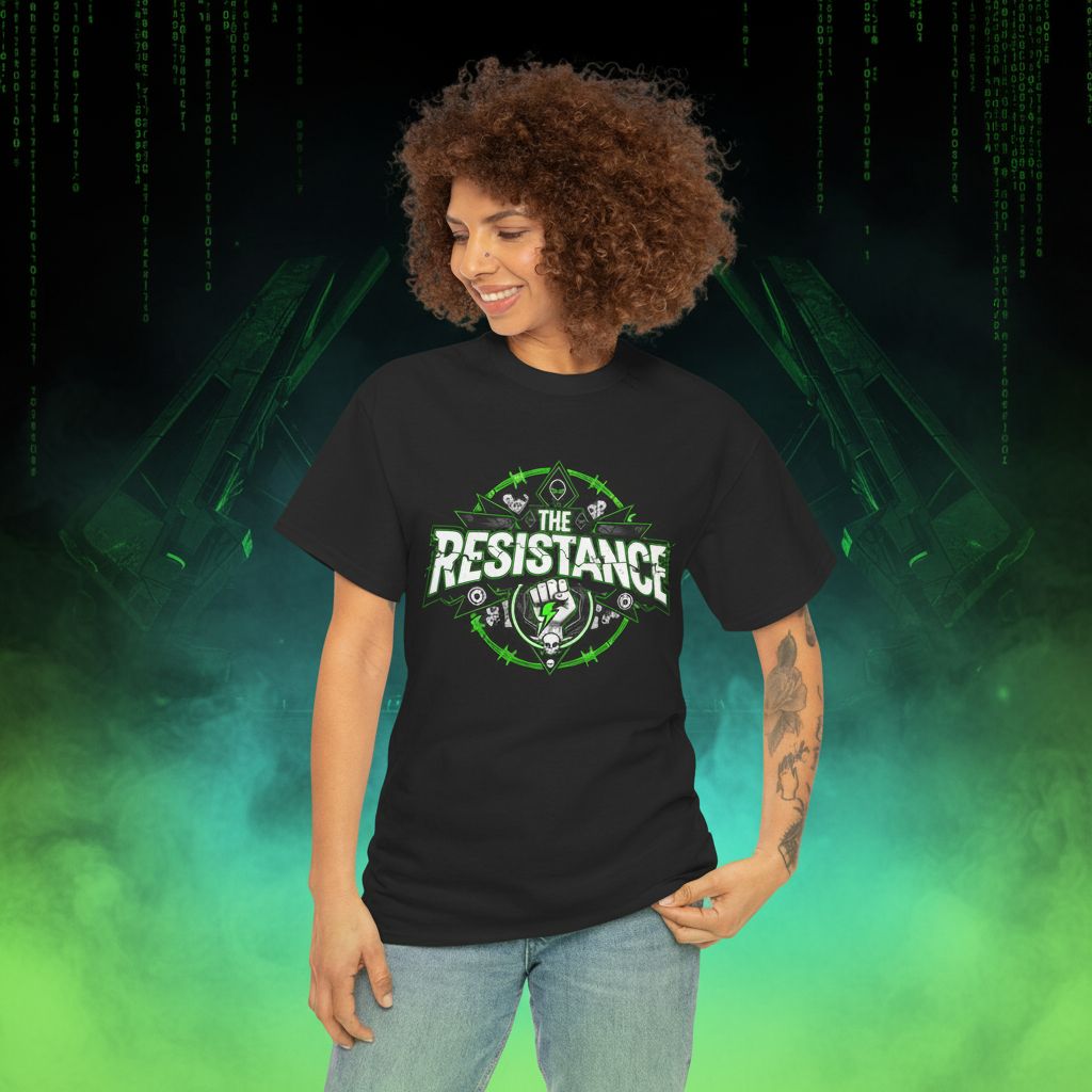 Resistance Graphic Tee — "Friendship Ended" Alien Toilet Satire—Exoticool